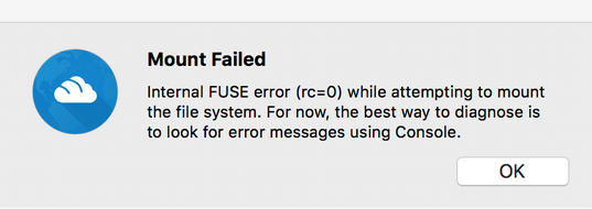 How to Fix FUSE errors on MacOS – Gladinet