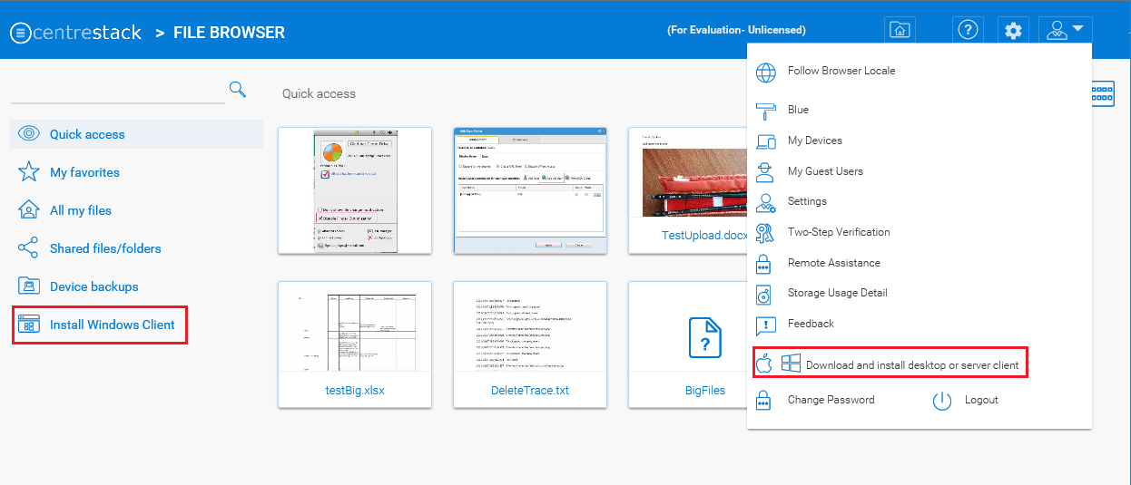 File server for mac and windows