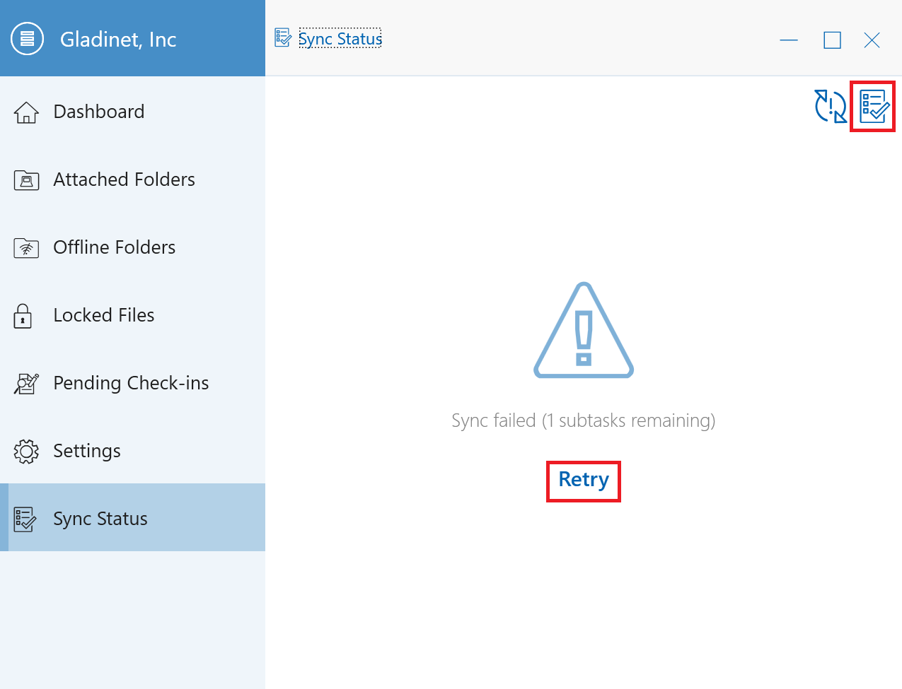 What is sync failure?